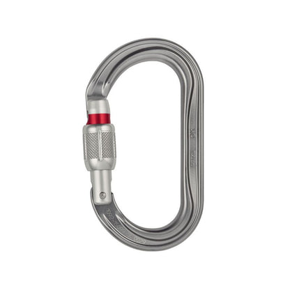 Mosqueton Petzl OK Screw-Lock - Ovalado