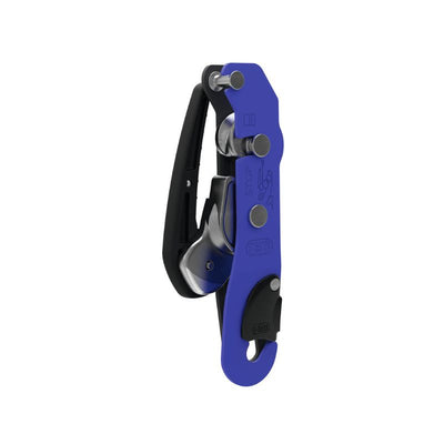 Descensor Petzl Stop con frenado asistido para espeleología