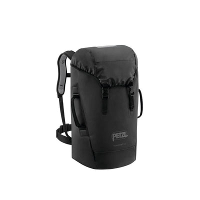 Petzl TRANSPORT 45 con respaldo y tirantes termoformados para transporte cómodo