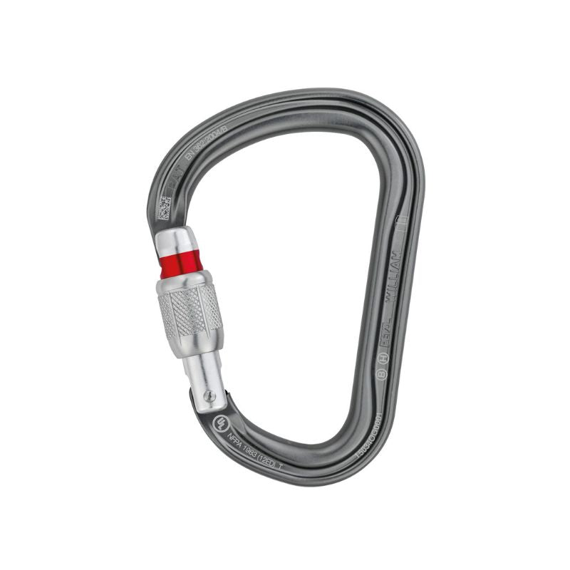 Mosquetón Petzl William Screw-Lock