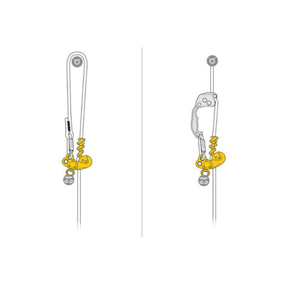 Petzl ZIGZAG PLUS para poda con cuerda doble y accesorio CHICANE