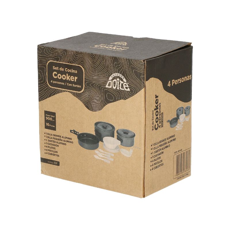 Set de cocina Doite Cooker 4