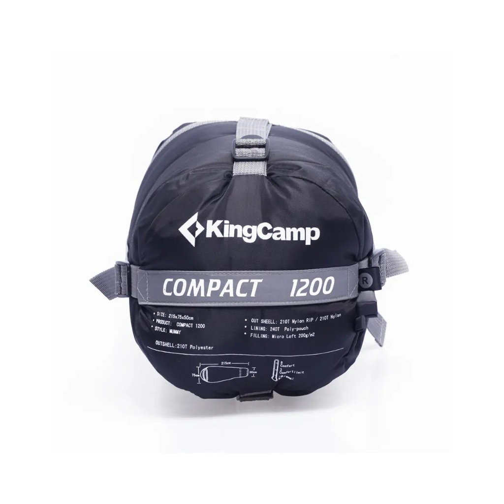 Bolsa de dormir King Camp Compact 1200 - Ligera