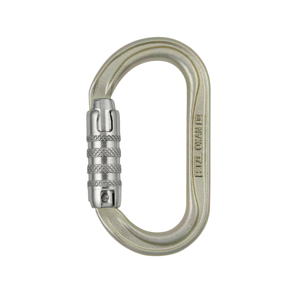 Mosquetón Petzl Oxan Triact-Lock - Acero